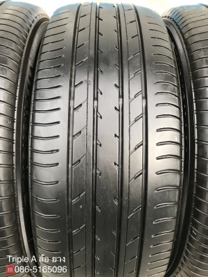 ล้อแม็ก Toyota Altis ขอบ16 สีดำหน้าเงา พร้อมยาง Yokohama 205-55-16 ปี 17