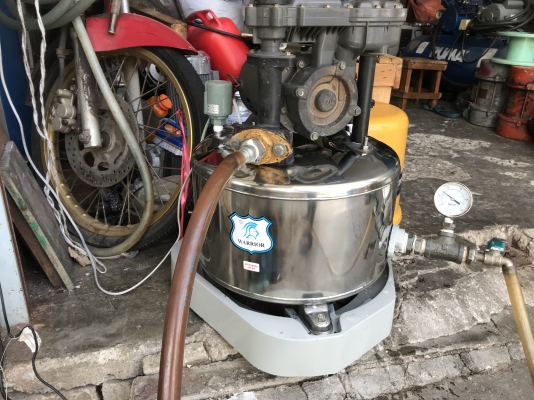 ขายปั้มน้ำอัตโนมัติ Mitsubishi 250W สภาพสวยใหม่มาก เบิกถังสแตนเลส และฝาครอบใหม่ครับ ตรวจเช็คแรงดันเรียบร้อย ไม่มีรั่วซึม พร้อมใช้งาน ขายปั้มน้ำอัตโนมัติ Mitsubishi 250W สภาพสวยใหม่มาก เบิกถังสแตนเลส และฝาครอบใหม่ครับ ตรวจเช็คแรงดันเรียบร้อย ไม่มีรั่วซึม พร้อมใช้งาน