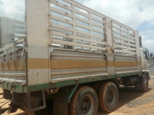 ขาย 1,390,000 สิบล้อคอกเกษตรแม่ลูกไม่ดั้ม HINO MEGA 260 ปี 48 หัวบาง ยางดี คัชซีสวย รถพร้อมใช้ รถอยู่ อุบลารชธานี 090-772-3710 090-772-3708