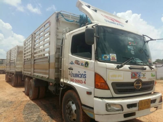 ขาย 1,390,000 สิบล้อคอกเกษตรแม่ลูกไม่ดั้ม HINO MEGA 260 ปี 48 หัวบาง ยางดี คัชซีสวย รถพร้อมใช้ รถอยู่ อุบลารชธานี 090-772-3710 090-772-3708