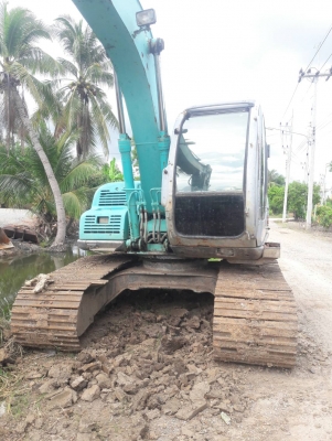 รถบ้านฝากขาย..KOBELCO SK120-3 มาร์คไฟว์  ซุปเปอร์  เก่าใน  สภาพดี  แทรคใหญ่  70  ปลายยาวพิเศษ  7,XXX ชั่วโมง..เอกสารอินวอย..โทร  089-3818694  จ๊อย