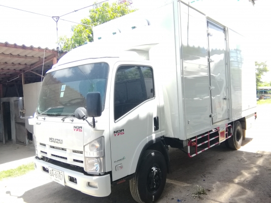 6 ล้อกลาง *EURO.3* ISUZU NQR 175 แรงม้า *คอมมอนเรว * ยาว 5.50ม.* รถสวยเดิม+สวยจริง *รถห้างแท้ * (มีเ
