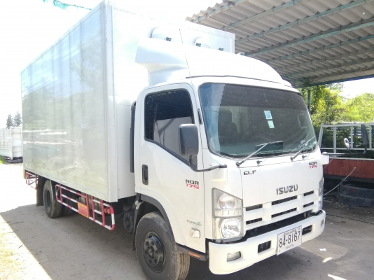 6 ล้อกลาง *EURO.3* ISUZU NQR 175 แรงม้า *คอมมอนเรว * ยาว 5.50ม.* รถสวยเดิม+สวยจริง *รถห้างแท้ * (มีเ
