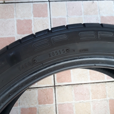 ยาง 215-45-18 DUNLOP (JAPAN) ปี15+16 ชุด