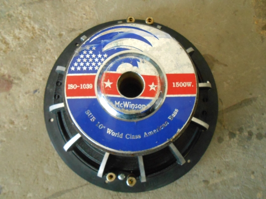 ลำโพง10นิ้วโคลงหล่อ