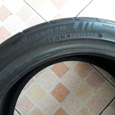 ยาง 205-45-16 BRIDGESTONE RE003 ปี15+17 (1คู่)
