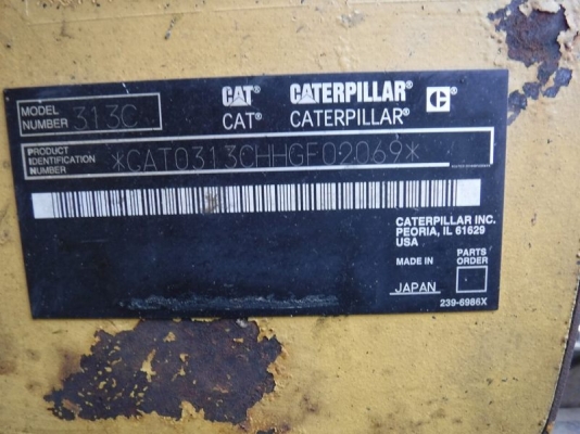 ขายรถขุด 313 CCR โทร 061-4194021 ภู