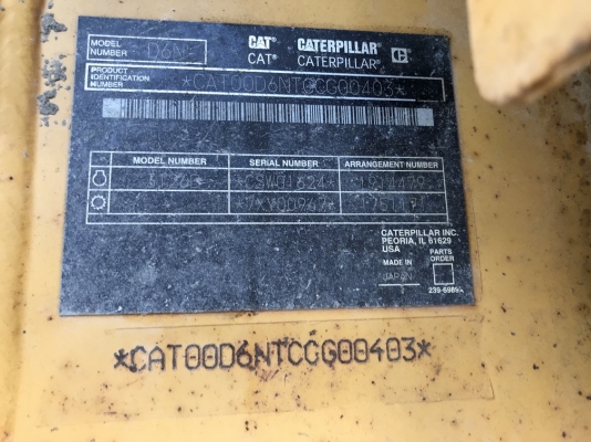 ถึงไทยแล้ว CAT D6N ปี 2006 สภาพสวยจากญี่ปุ่น