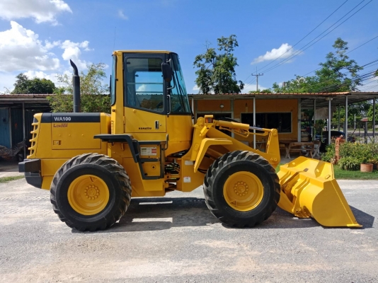 รถญี่ปุ่นเกรดA ขายถูก KOMATSU WA100-3 เครื่อง 6สูบ นำเข้าจากญี่ปุ่น โทร.090-986-2521 อ๊อบ