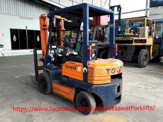 ขายรถยก 1.5 ตัน รถนอกนำเข้าเองจากญี่ปุ่น MADE IN JAPAN