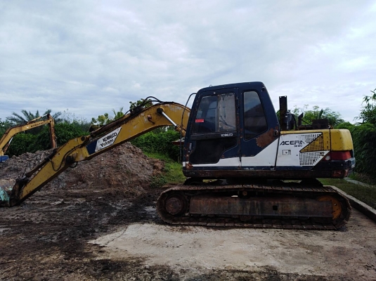 ขายด่วน KOBELCO SK120 MART III สภาพพร้อมใช้งาน เครื่องเดิมปั้มเดิม โซ่ช่วงล่างสวย ไฟฟ้าตัด เอกสารสัญญาซื้อขาย สนใจสอบถาม 093 0764943. คุณ ตั้ม