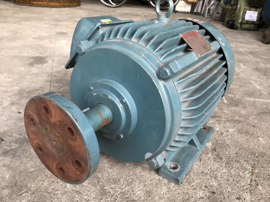 ขายมอเตอร์ไฟฟ้า Mitsubishi 15HP. 380V 1450RPM. สภาพเดิมๆสวยมาก หมุนนิ่ม พร้อมใช้งาน