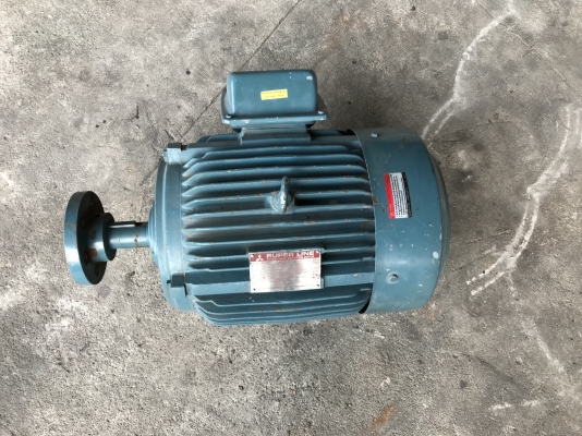 ขายมอเตอร์ไฟฟ้า Mitsubishi 15HP. 380V 1450RPM. สภาพเดิมๆสวยมาก หมุนนิ่ม พร้อมใช้งาน