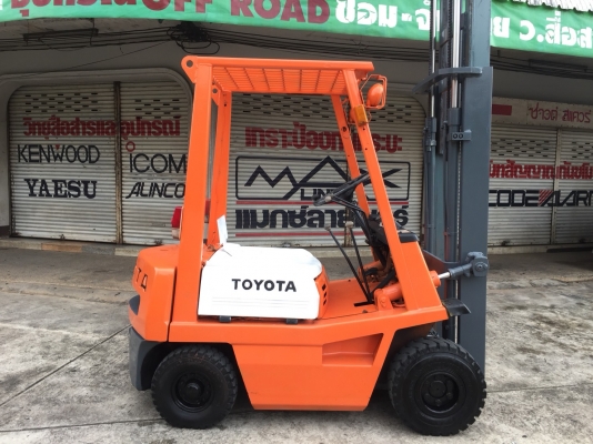 รถฟอร์คลิฟต์ TOYOTA 4FG15 รถฟอร์คลิฟต์ TOYOTA 4FG15