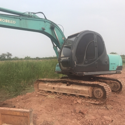 รถแบคโฮ Kobelco มาคV120 มีใบอินวอย สภาพพร้อมใช้งาน