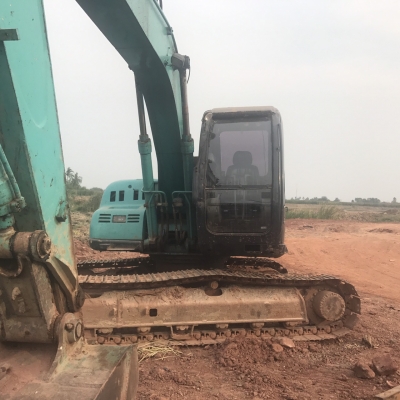 รถแบคโฮ Kobelco มาคV120 มีใบอินวอย สภาพพร้อมใช้งาน