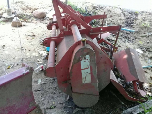 โรตารีตีดินแบบตีดินแห้งใด้ตี่น้ำใด้คับ