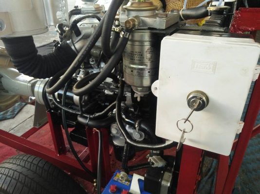 เครื่องสูบนํ้าประกอบใหม่พร้อมใช้งาน เครื่องยนต์ ISUZU GEMINI DIESEL