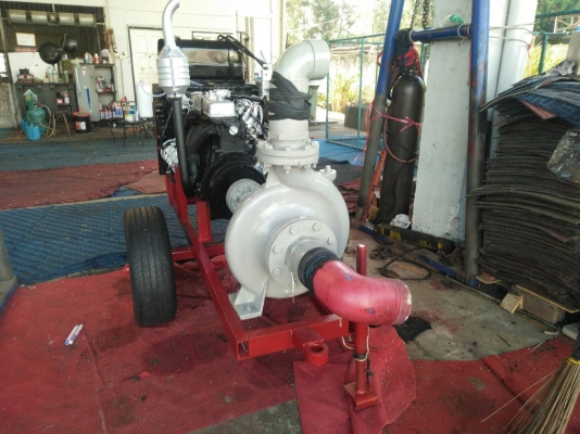 เครื่องสูบนํ้าประกอบใหม่พร้อมใช้งาน เครื่องยนต์ ISUZU GEMINI DIESEL