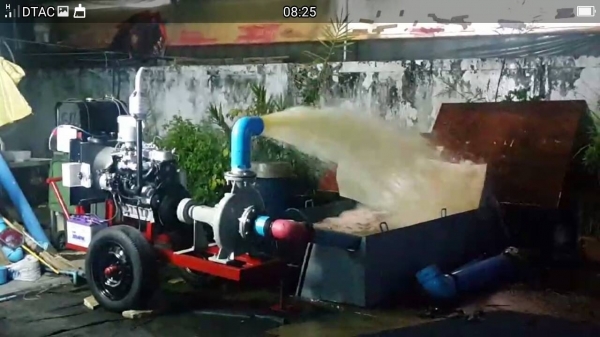 เครื่องสูบนํ้าประกอบใหม่พร้อมใช้งาน เครื่องยนต์ ISUZU GEMINI DIESEL