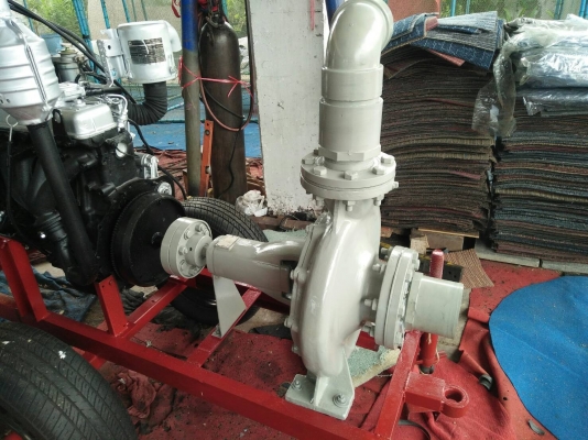 เครื่องสูบนํ้าประกอบใหม่พร้อมใช้งาน เครื่องยนต์ ISUZU GEMINI DIESEL