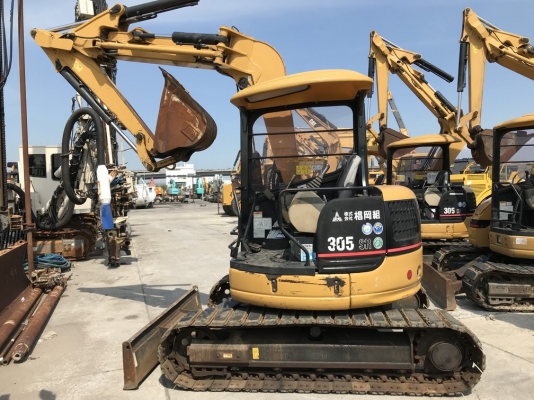 CAT 305SR-DCR01718-YR2008 นำเข้าจากญี่ปุ่น รถถึงไทยแล้วครับ