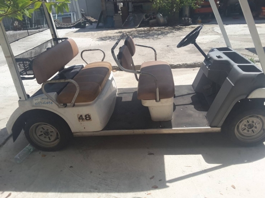 รถกอล์ฟเครื่องยนต์เบนซิน 4จังหวะ 4ที่นั่ง