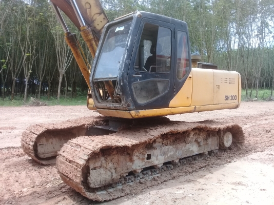 ขายรถแบคโฮ SUMITOMO SH200 สภาพพร้อมไช้