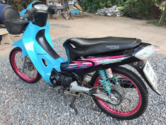 ขาย Wave125 พร้อมซิ่ง แต่งสวยๆ ทะเบียนพร้อมโอน ภาษี61