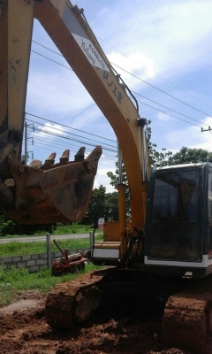 ขายรถขุดแบ็คโค SK120-3โกเบลมาร์คทรี ไฟฟ้าครบ เอกสารอินวอยซ์ รุ่นบูมพิเศษ พร้อมทำงาน