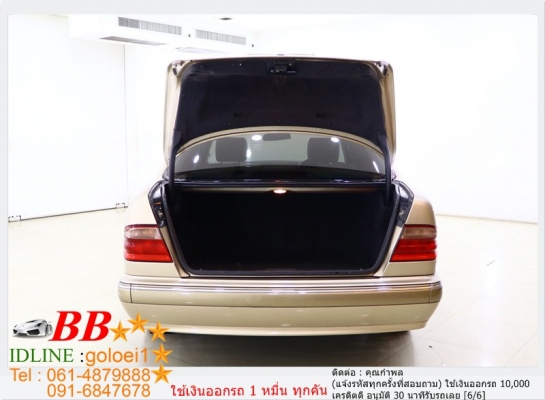 BENZ E240 2.4 ELEGANCE 2001 ใช้เงินเพียง 10,000 บาท