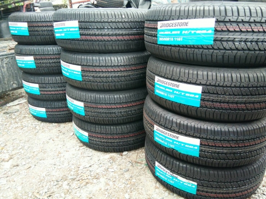 ขายยางใหม่ค้างปี17 บริดจสโตน 265/60R18 พร้อมใส่ ถ่วง ชุดละ 15900 บาท
