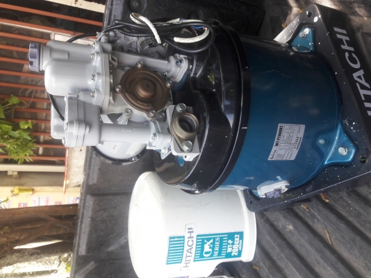 ขาย !! ปั้มน้ำถังอัตโนมัติ.ฮิตาชิ.ขนาด200w.สภาพดี.พร้อมใช้งาน