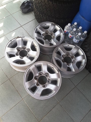 ล้อ Tiger D4D 6/139 ขอบ 15*7 สภาพสวยๆ 1ชุด
