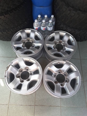 ล้อ Tiger D4D 6/139 ขอบ 15*7 สภาพสวยๆ 1ชุด