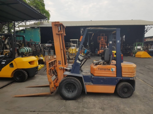 TOYOTA 5FG25 เครื่องเบนซิล เกียร์ธรรมดา เสา3.5เมตร งาเทได้(ฮิ้งค์) สนใจติดต่อ 083-062-0223(ปอน)