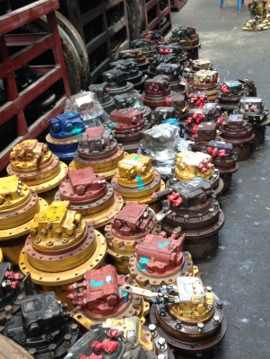 รับซ่อม ตัวเดิน รถแบคโฮ ทุกรุ่น