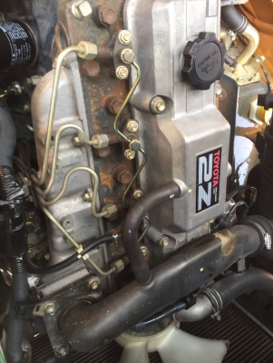 TOYOTA 7FD25 เครื่องดีเซล เกียร์ธรรมดา เสาสูง3เมตร  สนใจติดต่อ083-062-0223(ปอน)