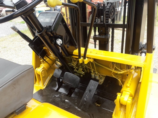 ขายรถยก MITSUBISHI FD25 F18A  เครื่องดีเซล เกียร์ออโต้ยกได้2.5ตัน เสา3เมตร เสาวิ่งเข้าตู้ได้ ยางตันหน้าหลัง ติดต่อ 098-7962549