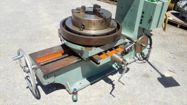 เครื่องกระทุ้งร่องลิ่มญี่ปุ่น HIRAO 12&rdquo;(300mm) หัวเอียงปรับองศา หัวแบ่ง 500 mm โต้ะ 700x1000 สดนอก