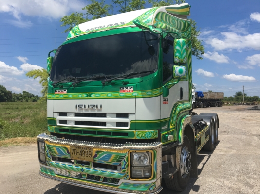 ขายหัวลาก isuzu deca GXZ 360 ปี53 รถสวยเดิม ยางดี พร้อมใช้งาน