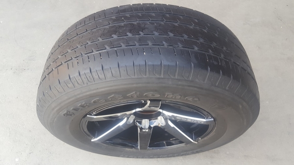 ล้อใหม่ขอบ17 DCENTI 6รู ยาง265/65/17 ปี17 4 ล้อ ล้อใหม่ขอบ17 DCENTI 6รู ยาง265/65/17 ปี17 4 ล้อ