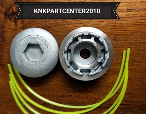 ชุดหัวร้อยเอ็นตัดหญ้า  >> 8รู(ร้อยเอ็น)มีเนียม >>อลูมิเนียม อัลลอยด์ เกรดA