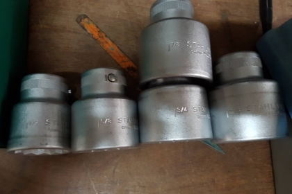 ขายชุดบ็อกขนาด6หุนSTAHLWILLE MADE IN GERMANY.ระบบหุนใหม่เก่าเก็บสวยงาม