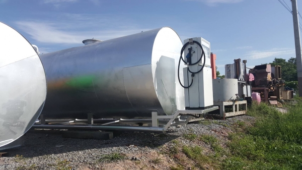 ถังน้ำมันขนาด 20000 ลิตรพร้อมตู้จ่าย ถังน้ำมันขนาด 20000 ลิตรพร้อมตู้จ่าย