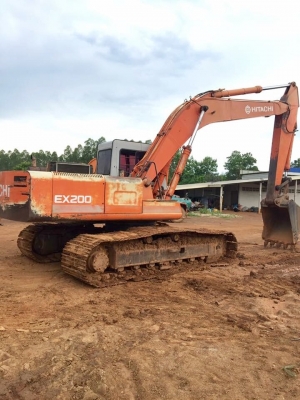 Hitachi EX200-1ปั้มเดิม เครื่องดี เอวแน่น ปั้มแรง สวยปานนางฟ้า