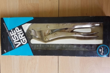 ขายคีมล็อกโซ่ VISE GRIP 20R MADE IN USA. ใหม่เก่าเก็บแท้ๆ