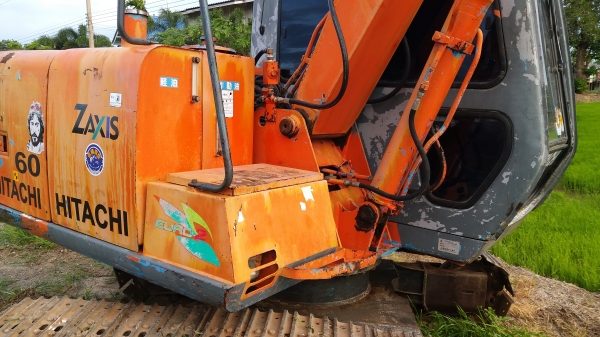 ฮิตาชิ ex 60 ระบบดีเครื่องดีปั๊มแรงเอวแน่นทำงานไว มีลายแย็ค อินวอยน์