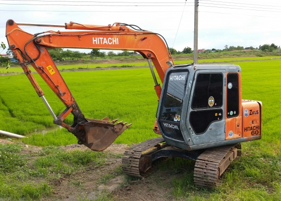 ฮิตาชิ ex 60 ระบบดีเครื่องดีปั๊มแรงเอวแน่นทำงานไว มีลายแย็ค อินวอยน์