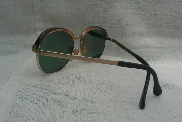 แว่นตาจแปนิชโกลด์ฟิลด์ 12 K เก่าเก็บ ยุค &#039;70s ล้ำค่า ! หายาก ! โมเดลสุดหล่อคลาสสิค &#039;คลับมา